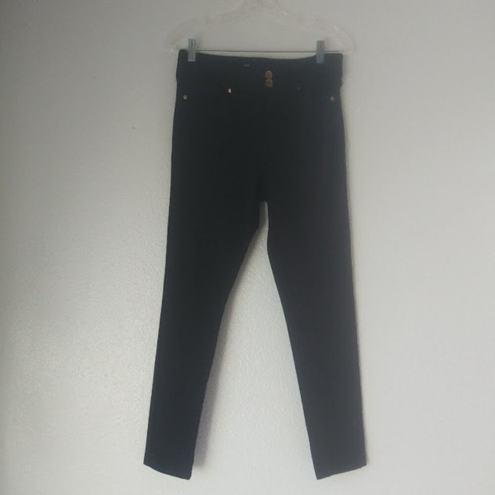 Anne Klein women's size 10 black high rise skinny pants